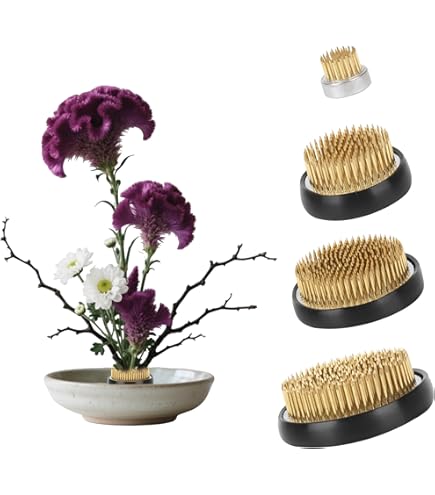 flowerさん用 Amazon.com: SVY Japanese Kenzan Ikebana Flower Arranger